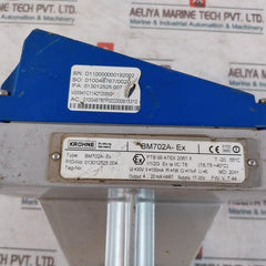 Krohne Bm702A-Ex Non Contact Radar Level Meter Ptb 99 Atex 2061 X 17-30V