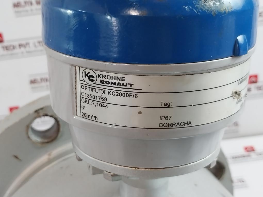 Krohne Conaut Optiflux Kc2000f/6 Electromagnetic Flow Sensor