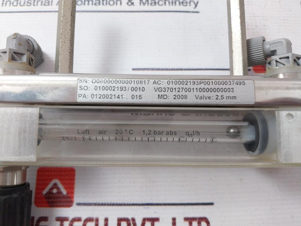 Krohne Dk800/Pv Flow Meter 4 Bar 100°C