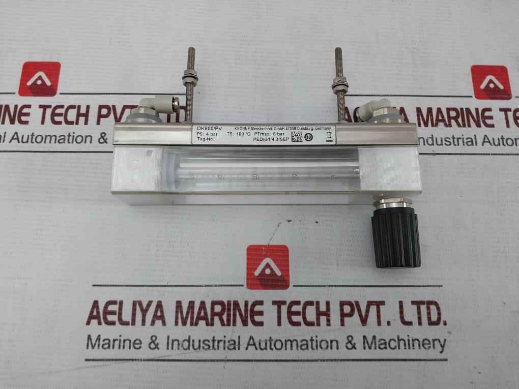 Krohne Dk800/Pv Flow Meter Max 6 Bar 012175045.006