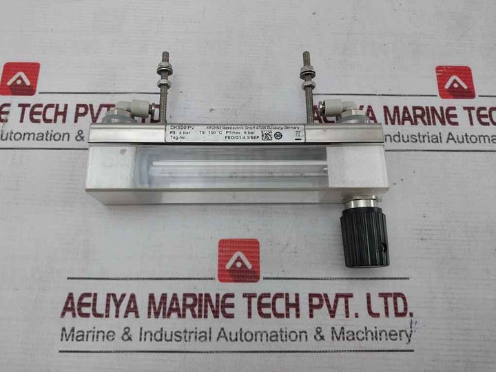 Krohne Dk800/Pv Flow Meter Max 6 Bar 012175045.011