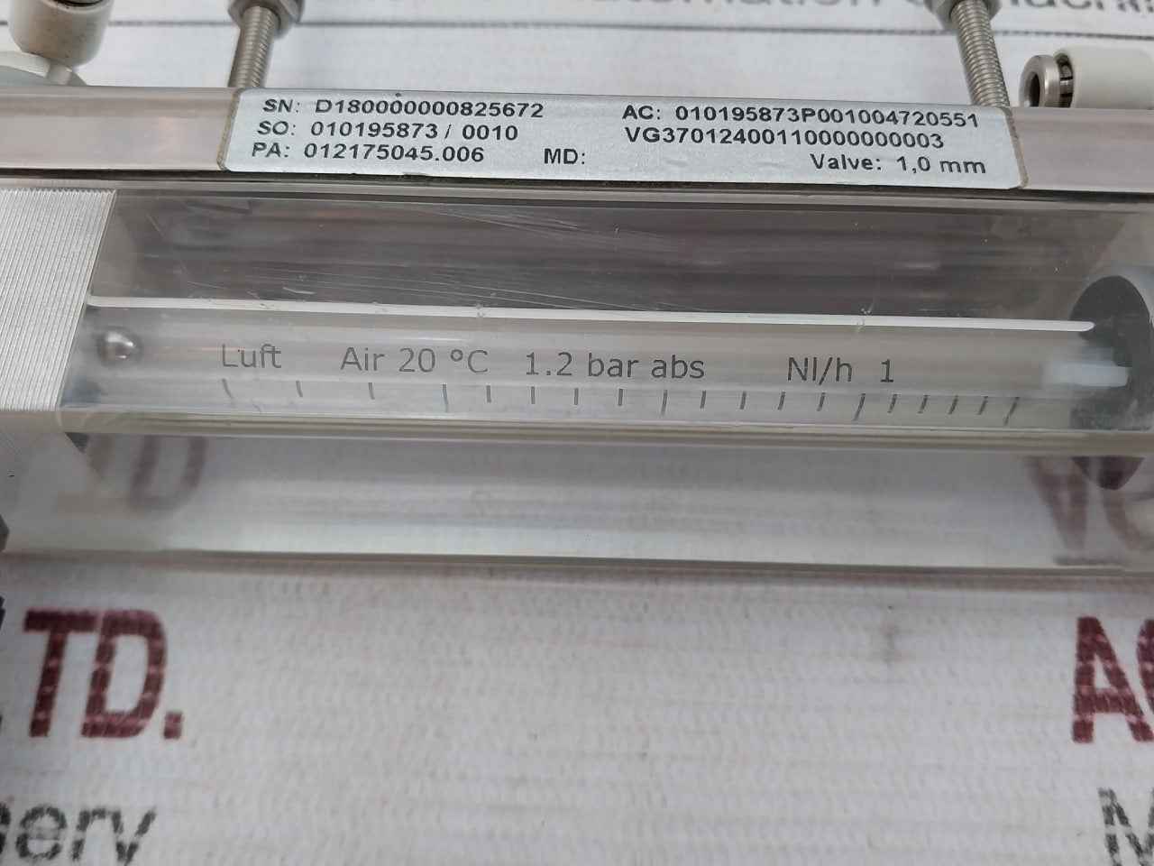 Krohne Dk800/Pv Flow Meter Max 6 Bar 012175045.006