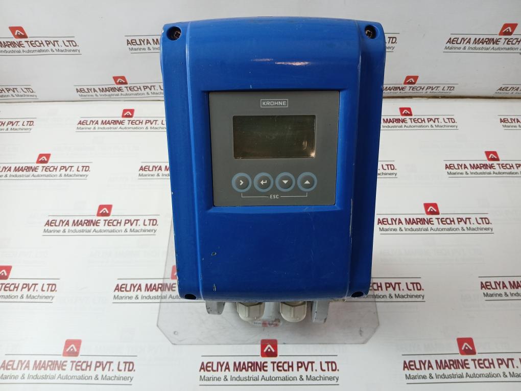 Krohne Optiflux 2100C Basic I/O Electromagnetic Flowmeter 100-230 Vac 50Hz 8Va
