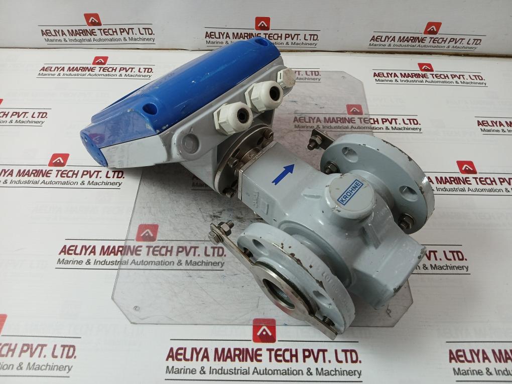 Krohne Optiflux 2100C Basic I/O Electromagnetic Flowmeter 100-230 Vac 50Hz 8Va