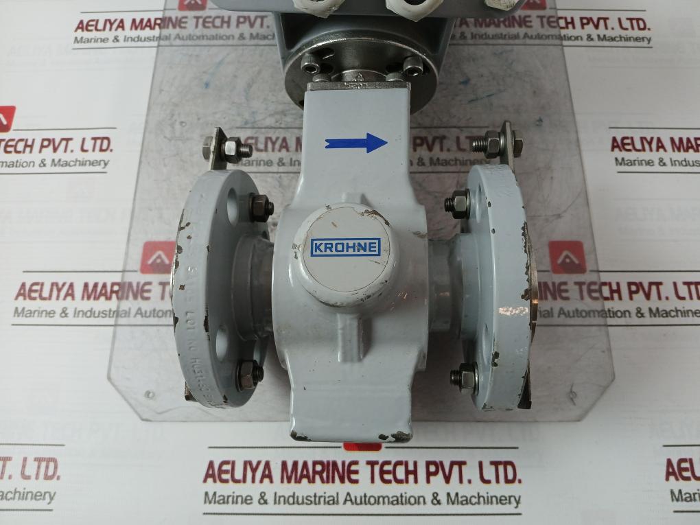 Krohne Optiflux 2100C Basic I/O Electromagnetic Flowmeter 100-230 Vac 50Hz 8Va