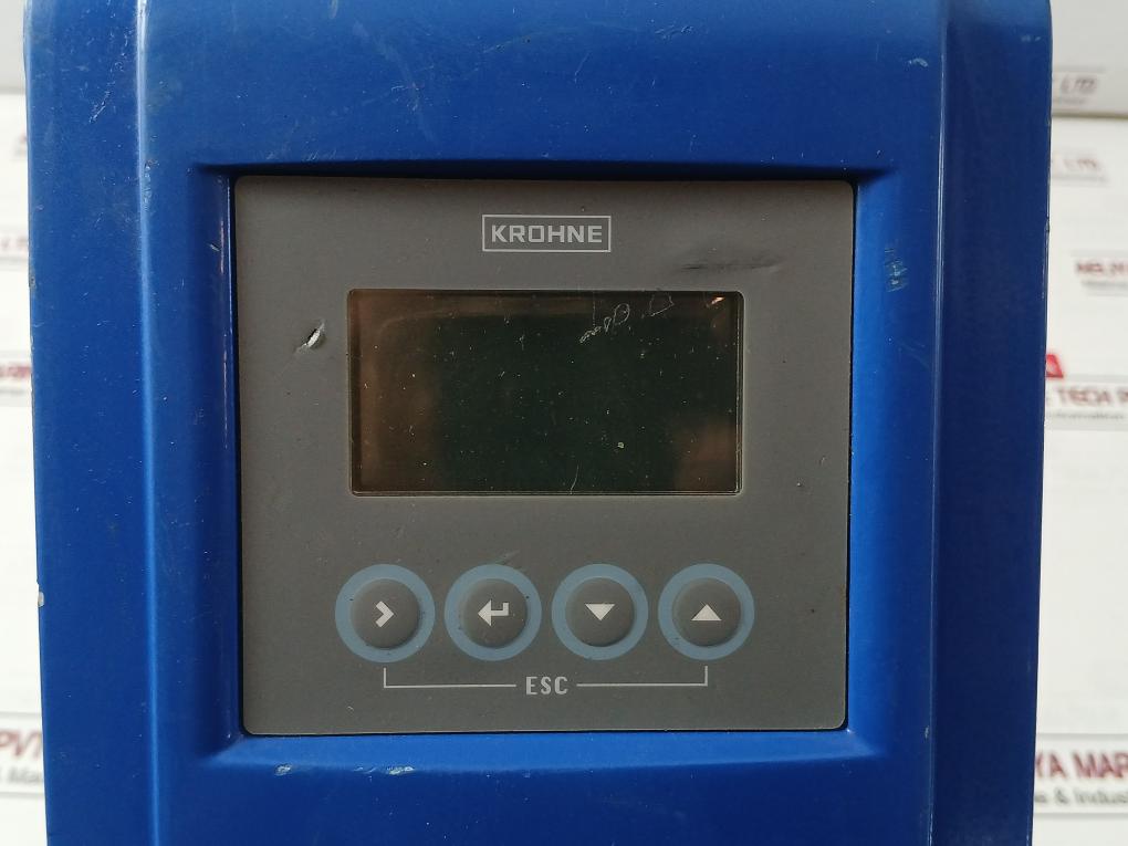 Krohne Optiflux 2100C Basic I/O Electromagnetic Flowmeter 100-230Vac 50Hz Ip67