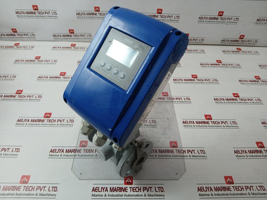 Krohne Optiflux 2100C Basic I/O Electromagnetic Flowmeter 100-230Vac 50Hz Ip67