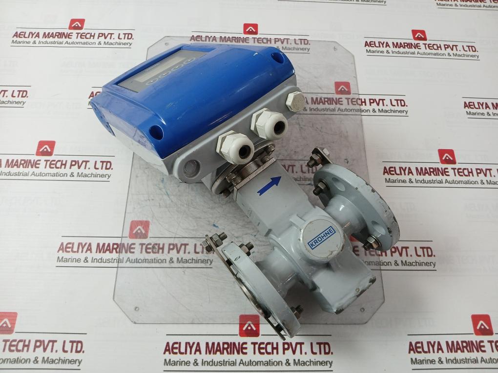 Krohne Optiflux 2100C Basic I/O Electromagnetic Flowmeter 100-230Vac 50Hz Ip67