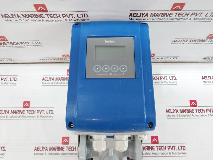 Krohne Optiflux 2100C Basic I/O Electromagnetic Flowmeter 100-230Vac 78Ohm Ip67