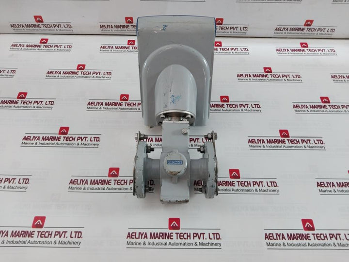 Krohne Optiflux 2100C Basic I/O Electromagnetic Flowmeter 100-230Vac 78Ohm Ip67