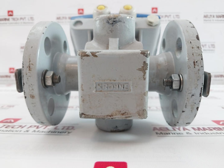 Krohne Optiflux 2100C Basic I/O Electromagnetic Flowmeter 100-230Vac 78Ohm Ip67