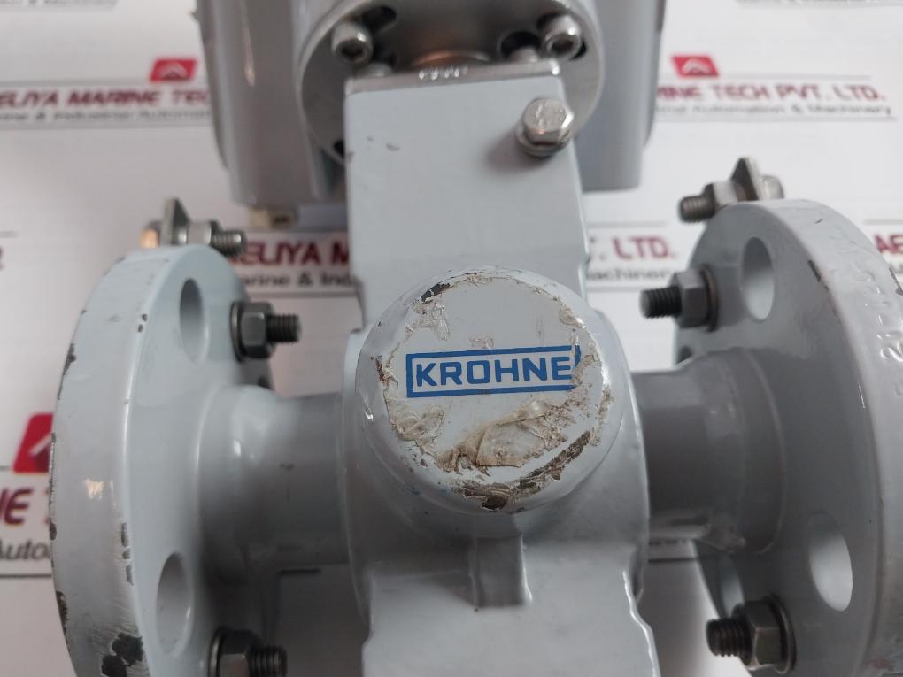 Krohne Optiflux 2100C Basic I/O Electromagnetic Flowmeter 100-230Vac Ip67 78Ohm