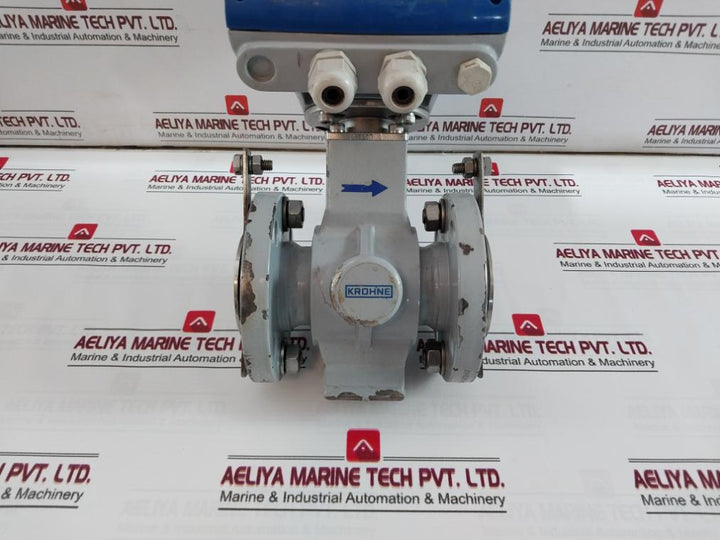Krohne Optiflux 2100C Basic I/O Electromagnetic Flowmeter 77 Ohm Ip67 100-230Vac
