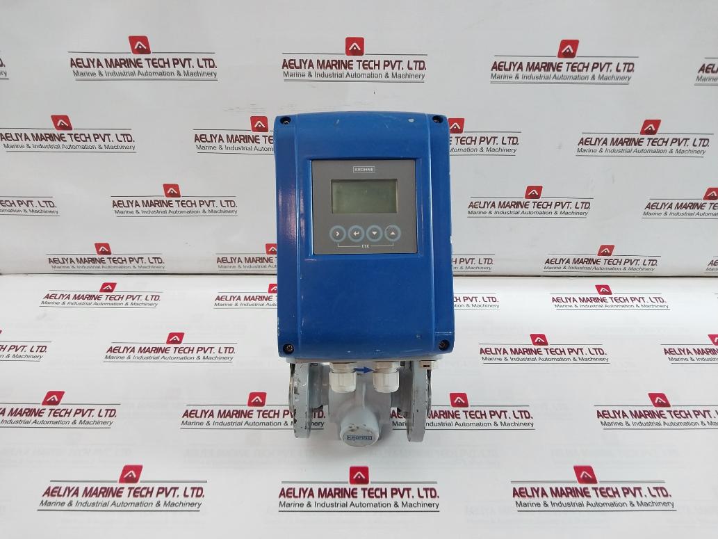 Krohne Optiflux 2100C Basic I/O Electromagnetic Flowmeter 78 Ohm Ip67 100-230Vac