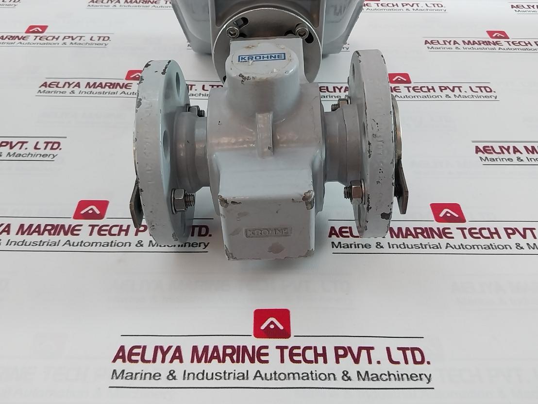 Krohne Optiflux 2100C Basic I/O Electromagnetic Flowmeter 78 Ohm Ip67 100-230Vac