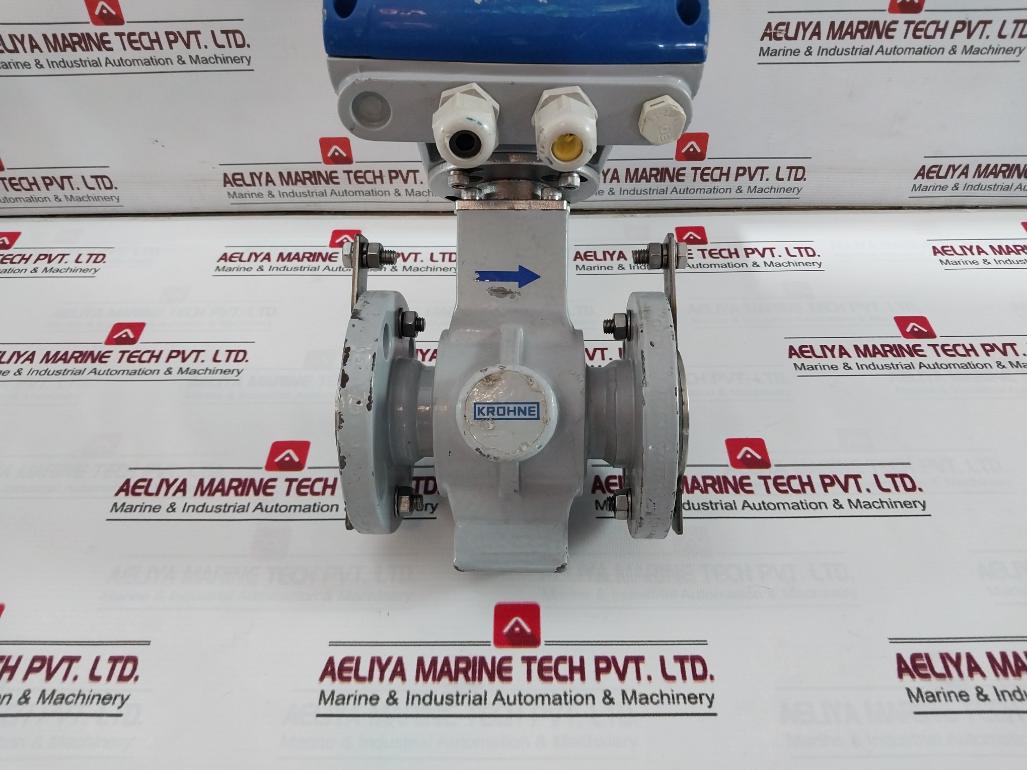 Krohne Optiflux 2100C Basic I/O Electromagnetic Flowmeter 78 Ohm Ip67 100-230Vac
