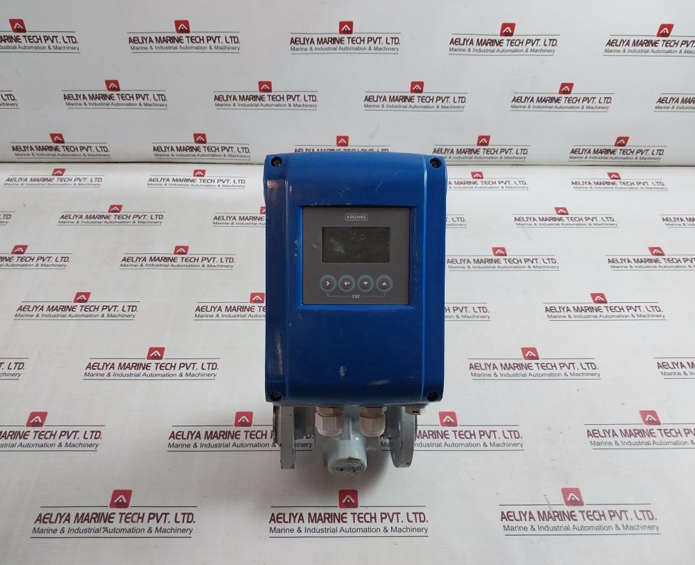 Krohne Optiflux 2100C Basic I/O Electromagnetic Flowmeter 78Ohm Ip67 100-230Vac