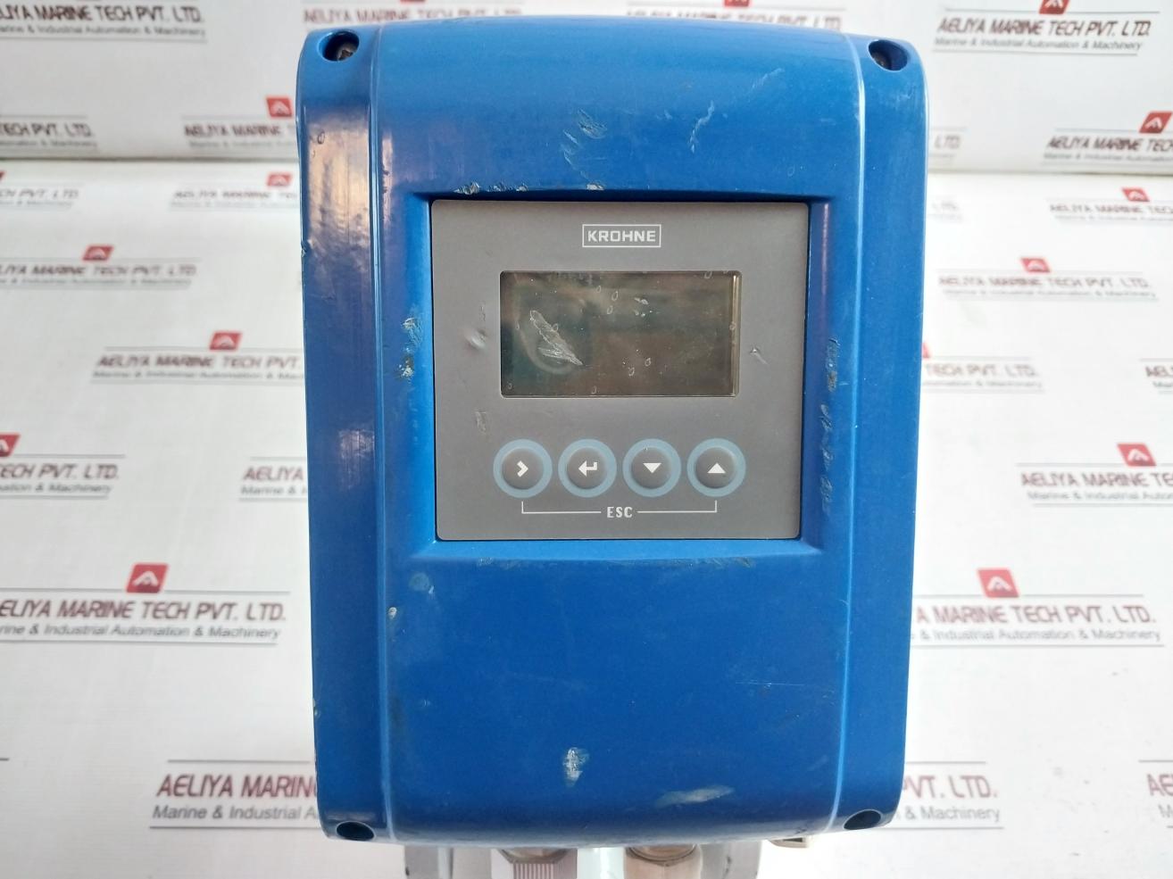 Krohne Optiflux 2100C Basic I/O Electromagnetic Flowmeter 78Ohm Ip67 100-230Vac