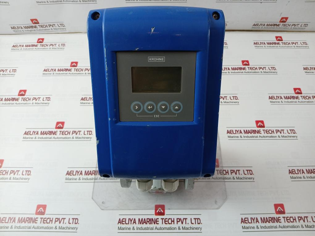 Krohne Optiflux 2100C Basic I/O Electromagnetic Flowmeter Ip67 100-230 Vac 50Hz