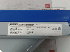 Krohne Optiflux 2100C Basic I/O Electromagnetic Flowmeter Ip67 100-230 Vac 50Hz