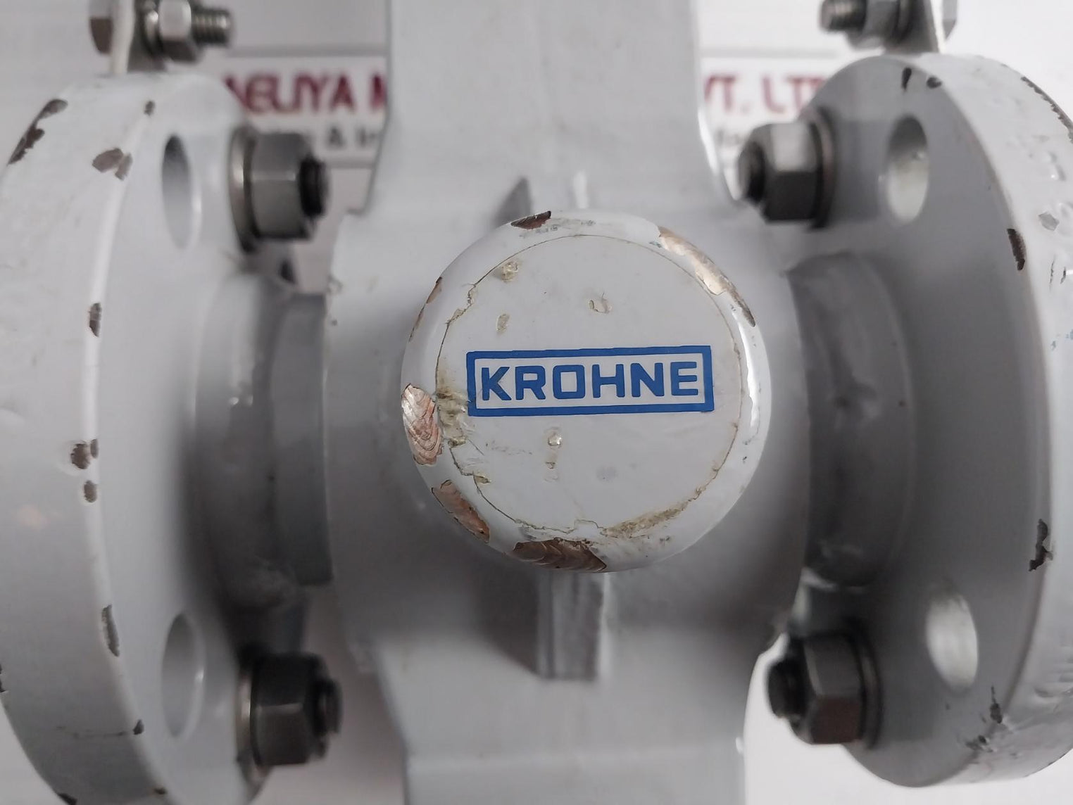 Krohne Optiflux 2100C Basic I/O Electromagnetic Flowmeter Ip67 77Ohm 100-230Vac