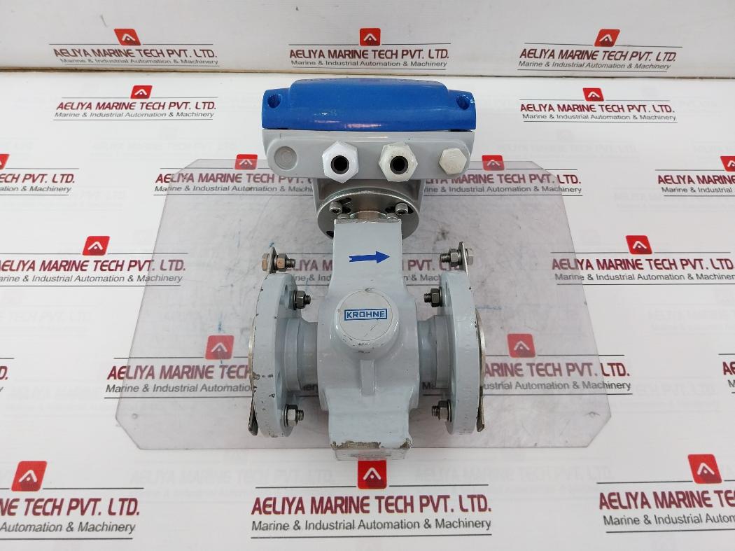 Krohne Optiflux 2100C Basic I/O Electromagnetic Flowmeter Ip67 78Ohm 100-230 Vac