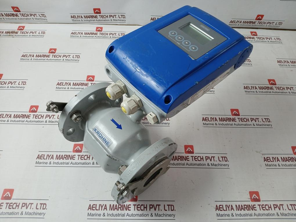Krohne Optiflux 2100C Electromagnetic Flowmeter 100-230 Vac 50Hz 8Va 2Nb 150Lbs