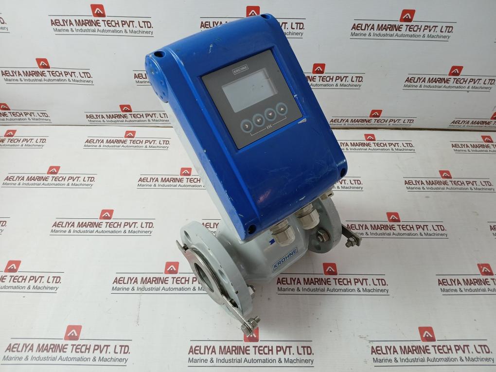 Krohne Optiflux 2100C Electromagnetic Flowmeter 100-230 Vac 50Hz 8Va 2Nb 150Lbs
