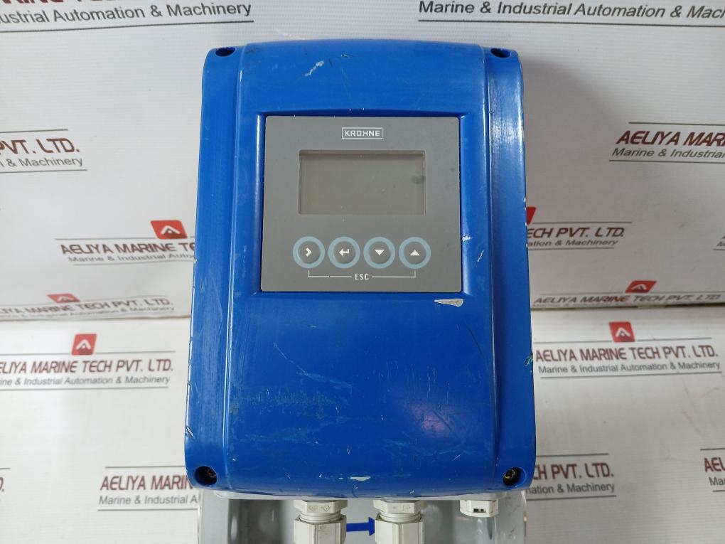 Krohne Optiflux 2100C Electromagnetic Flowmeter 100-230 Vac 50Hz 8Va 2Nb 150Lbs