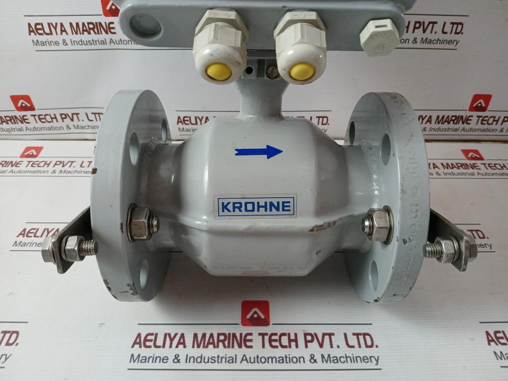 Krohne Optiflux 2100C Electromagnetic Flowmeter 100-230 Vac 50Hz 8Va 2Nb 150Lbs
