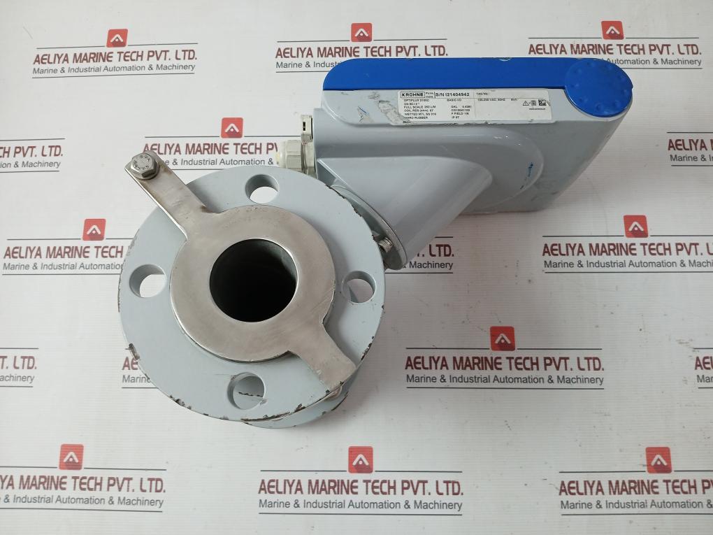 Krohne Optiflux 2100C Electromagnetic Flowmeter 100-230 Vac 50Hz 8Va 2Nb 150Lbs