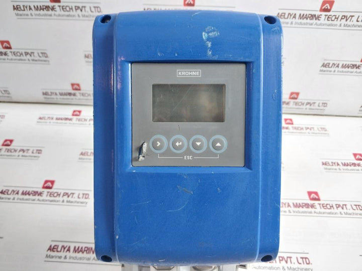 Krohne Optiflux 2100C Electromagnetic Flowmeter 77Ohm 100-230Vac 50Hz 8Va Ip 67