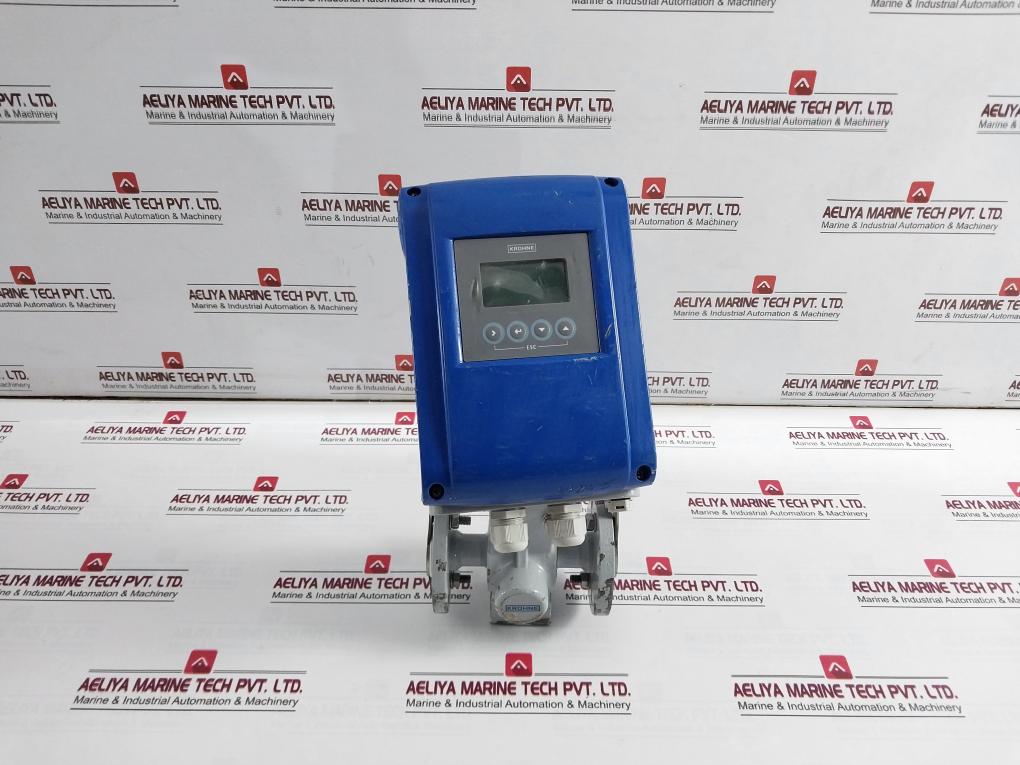 Krohne Optiflux 4100C Basic I/O Electromagnetic Flowmeter 100-230Vac 50Hz 8Va