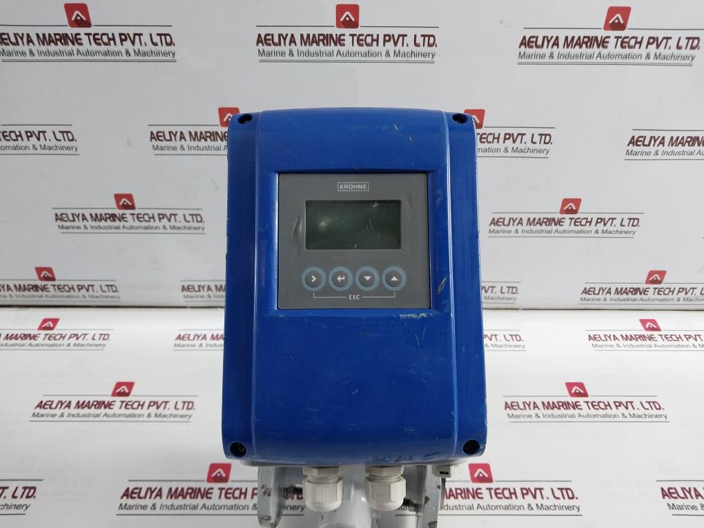 Krohne Optiflux 4100C Basic I/O Electromagnetic Flowmeter 100-230Vac 50Hz 8Va