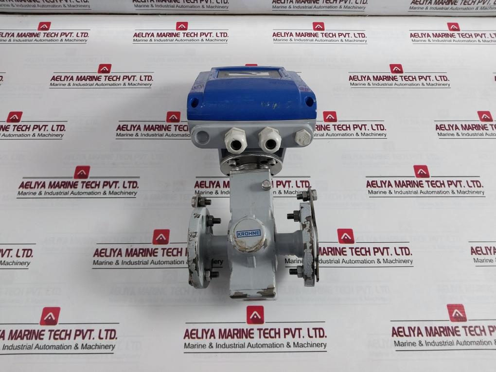 Krohne Optiflux 4100C Basic I/O Electromagnetic Flowmeter 100-230Vac 50Hz 8Va