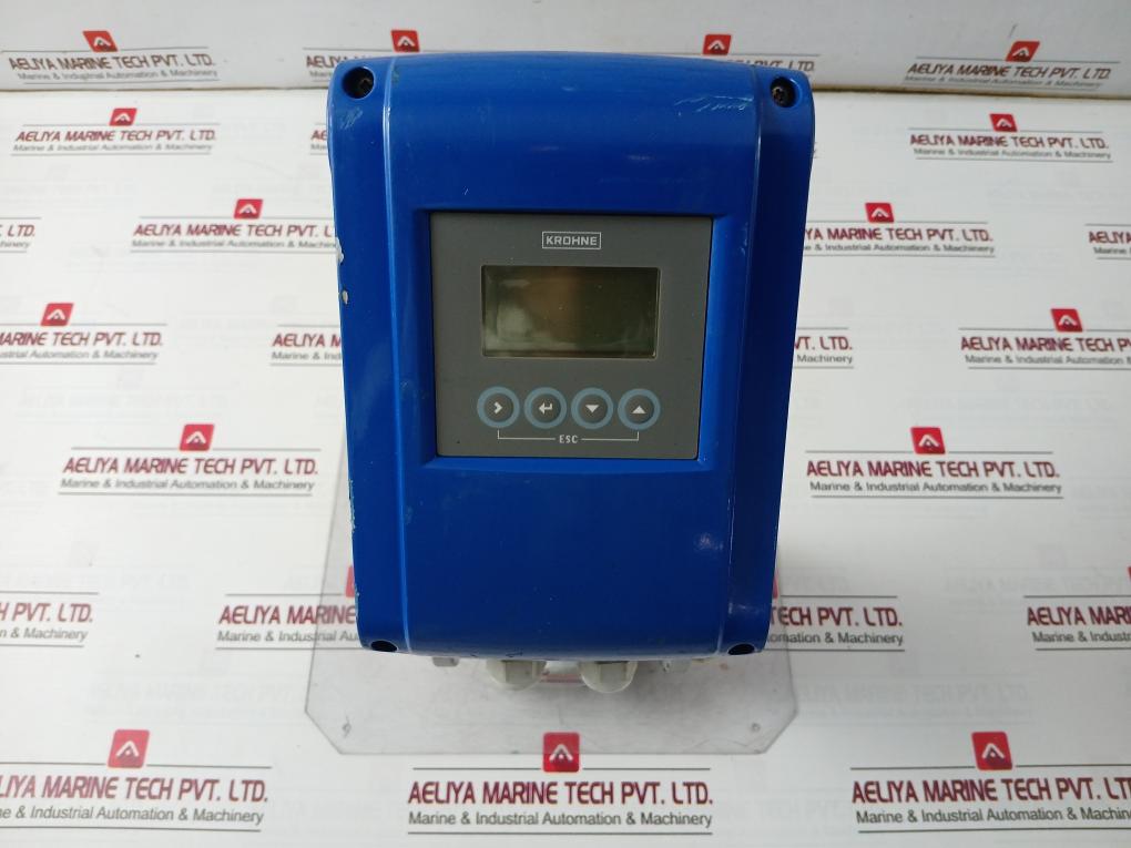 Krohne Optiflux 4100C Basic I/O Electromagnetic Flowmeter 100-230Vac Ip67 8Va