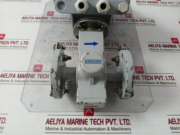 Krohne Optiflux 4100C Basic I/O Electromagnetic Flowmeter 100-230Vac Ip67 8Va