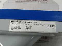 Krohne Optiflux 4100C Basic I/O Electromagnetic Flowmeter 100-230Vac Ip67 8Va