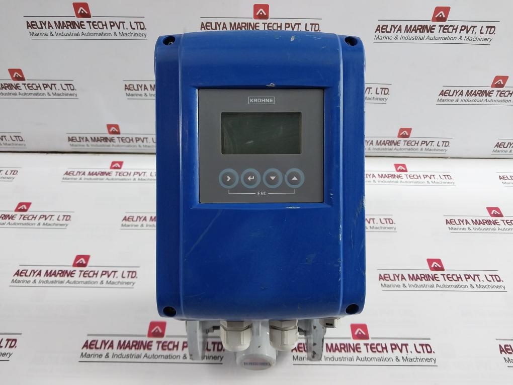 Krohne Optiflux 4100C Basic I/O Electromagnetic Flowmeter 42 Ohm Ip67 100-230Vac