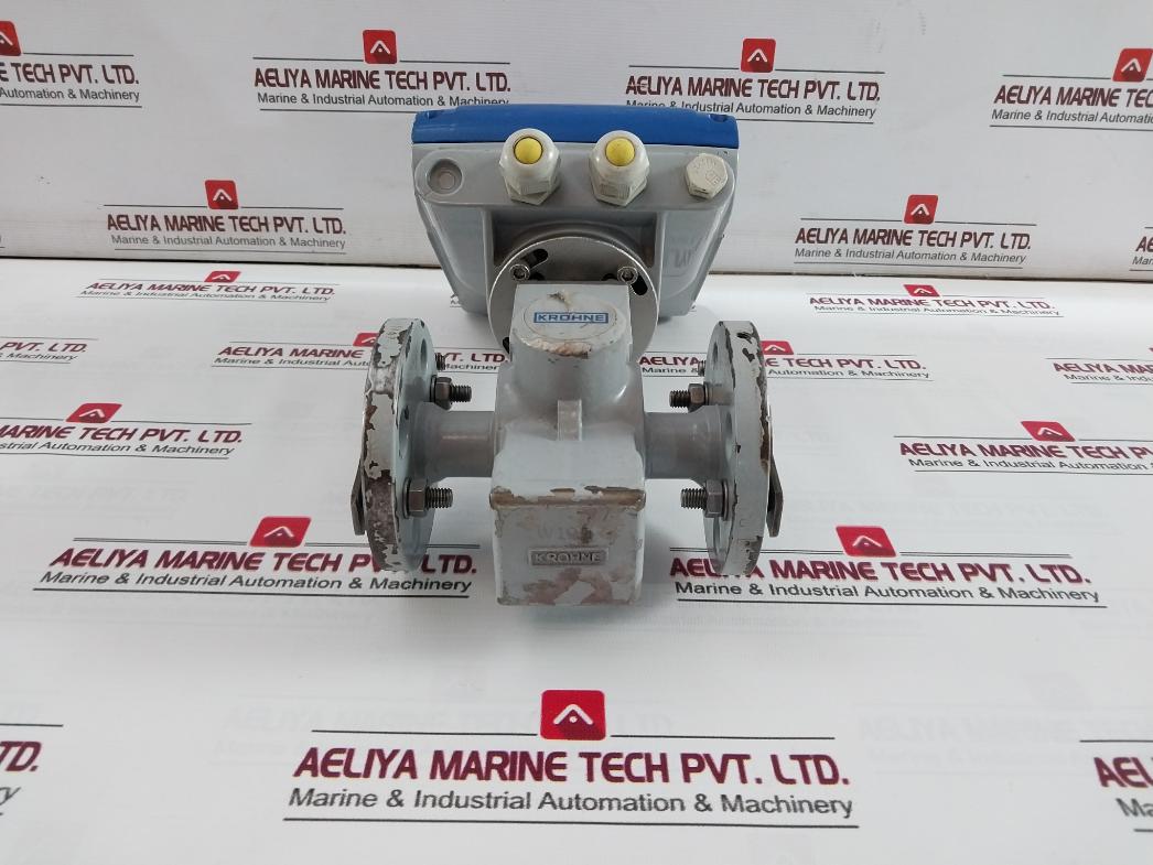 Krohne Optiflux 4100C Basic I/O Electromagnetic Flowmeter Ip67 100-230 Vac 50Hz
