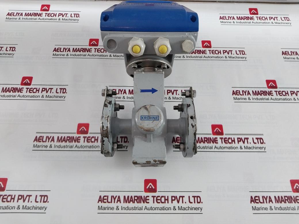 Krohne Optiflux 4100C Basic I/O Electromagnetic Flowmeter Ip67 100-230 Vac 50Hz