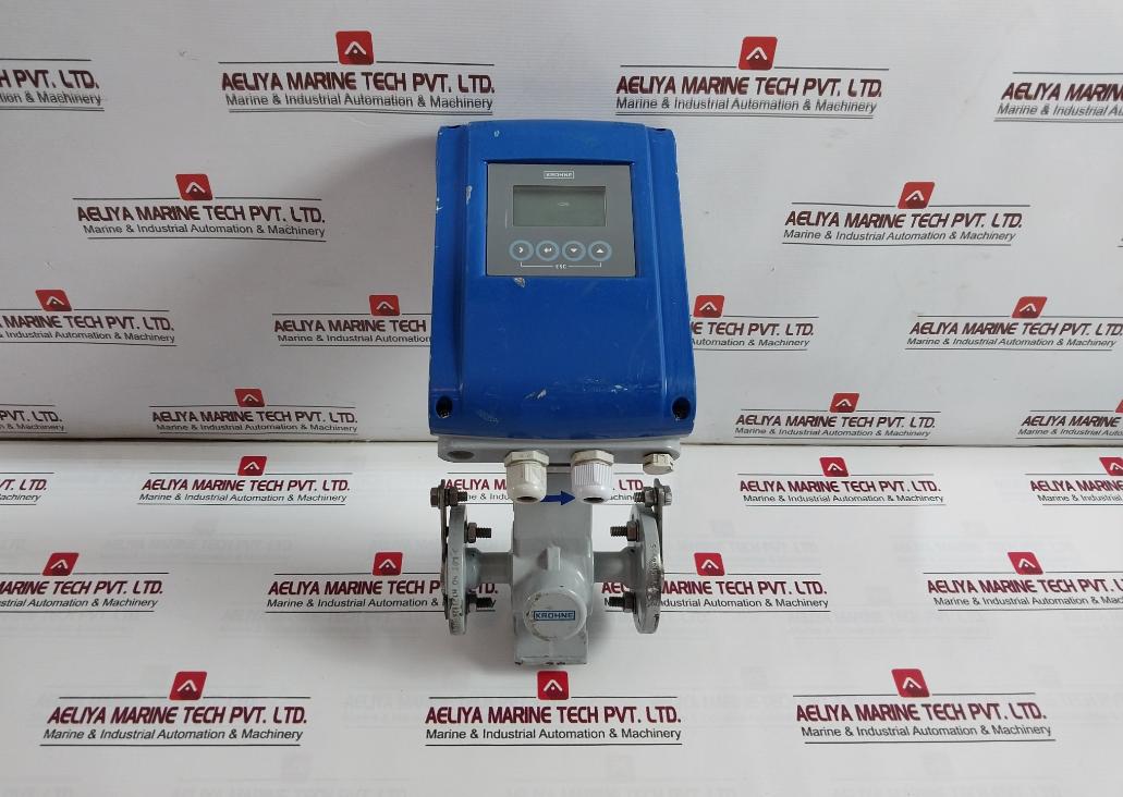 Krohne Optiflux 4100C Electromagnetic Flowmeter 100-230 Vac 50Hz 8Va 78 Ohm Ip67