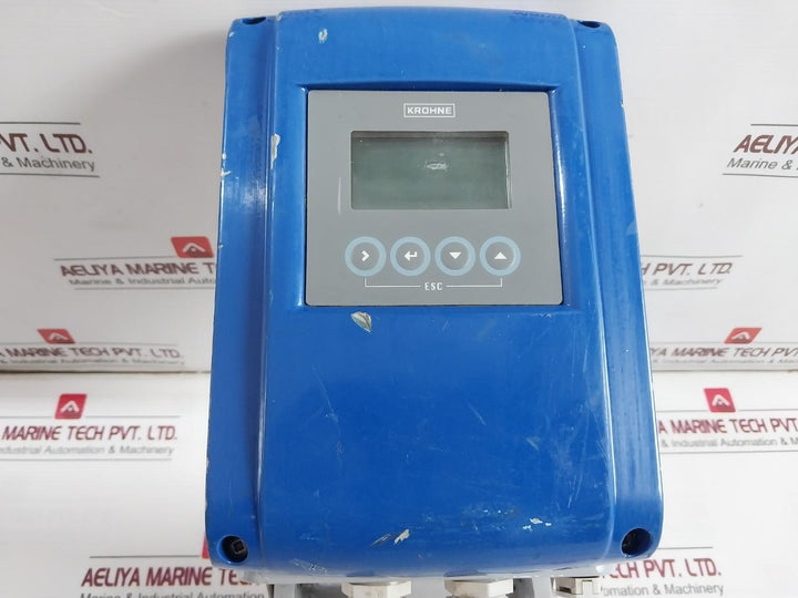 Krohne Optiflux 4100C Electromagnetic Flowmeter 100-230 Vac 50Hz 8Va 78 Ohm Ip67
