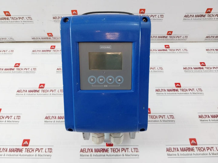 Krohne Optiflux 4100C Electromagnetic Flowmeter 42 Ohm Ip67 100-230 Vac 50Hz 8Va