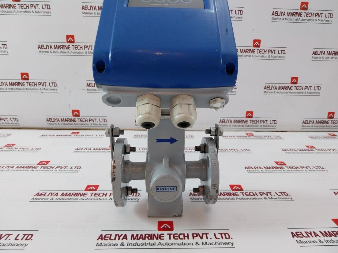 Krohne Optiflux 4100C Electromagnetic Flowmeter 42 Ohm Ip67 100-230 Vac 50Hz 8Va