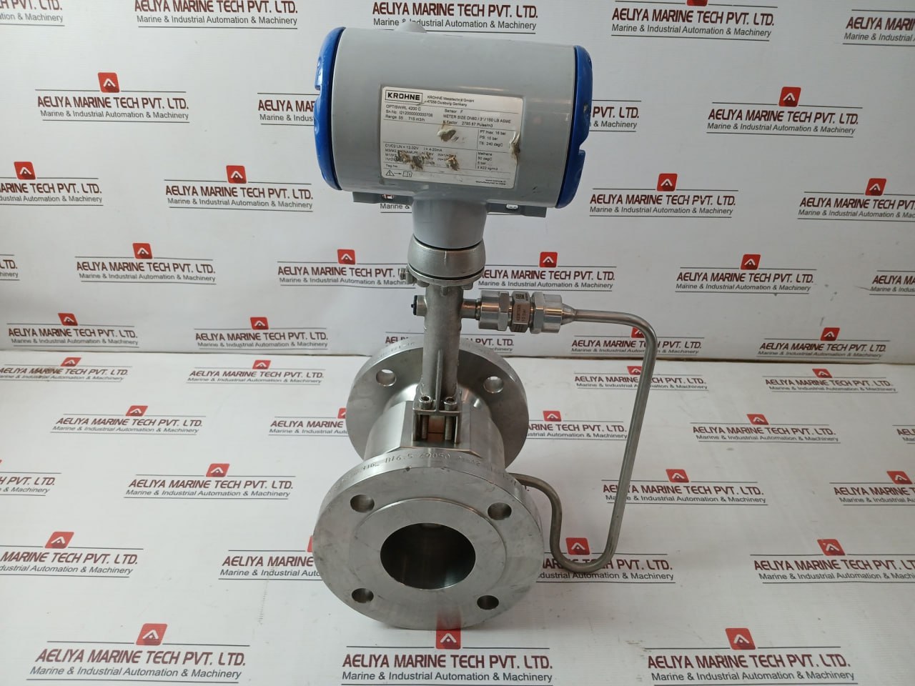 Krohne Optiswirl 4200 C Flowmeter 4-20Ma S-21578 Sa182 F316L B16.5 5Bar