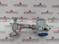 Krohne Optiswirl 4200 C Flowmeter W/ Integrated Temperature Sensor 12-32 Vdc