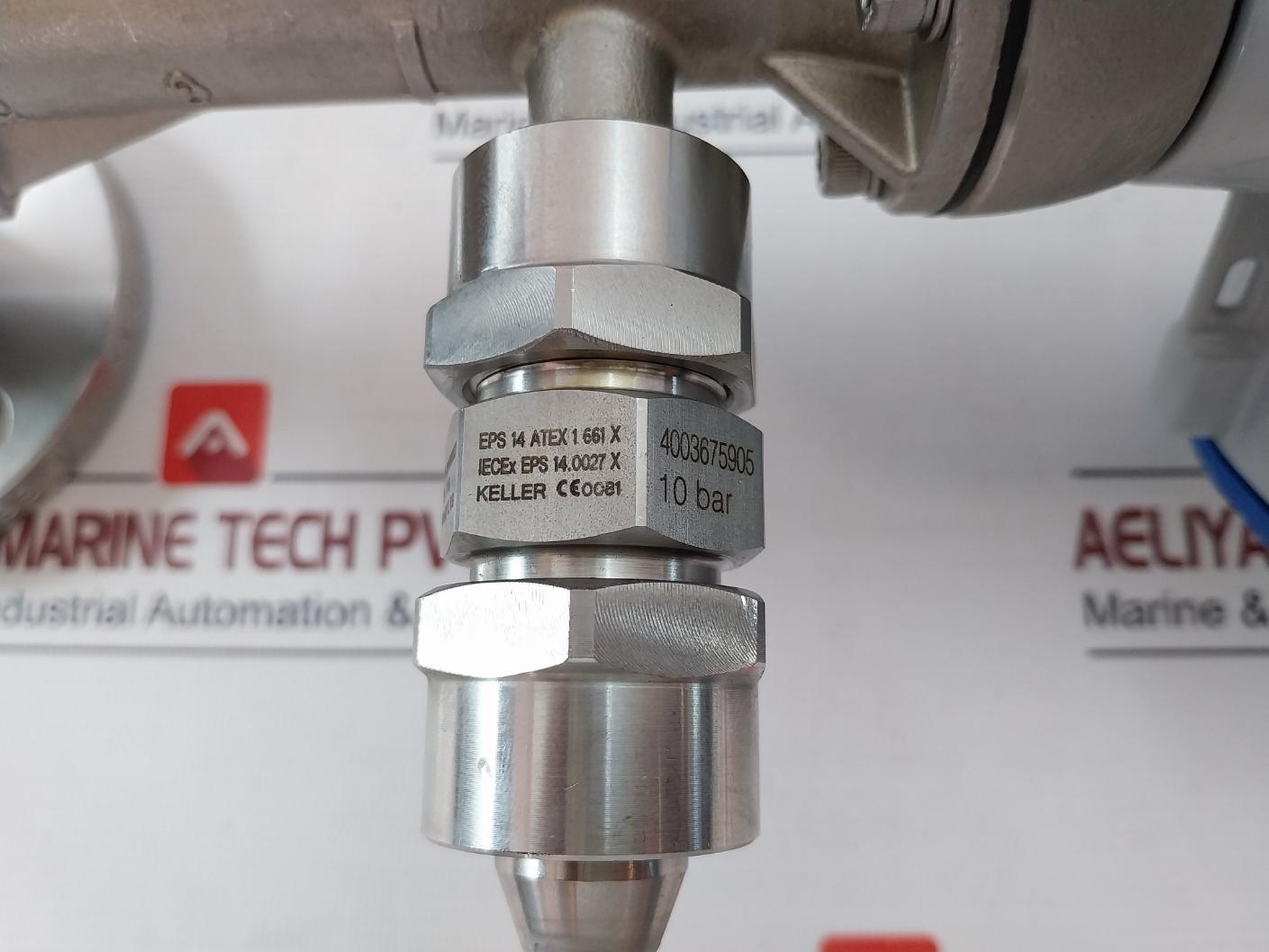 Krohne Optiswirl 4200 C Flowmeter W/ Integrated Temperature Sensor 12-32 Vdc