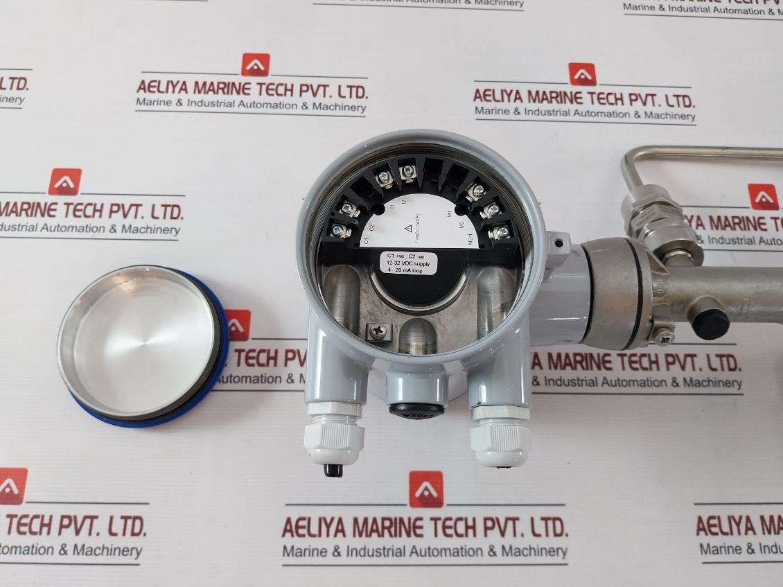 Krohne Optiswirl 4200 C Flowmeter W/ Integrated Temperature Sensor 12-32 Vdc