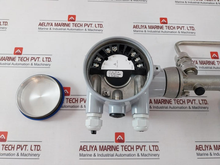 Krohne Optiswirl 4200 C Flowmeter W/ Integrated Temperature Sensor 12-32 Vdc